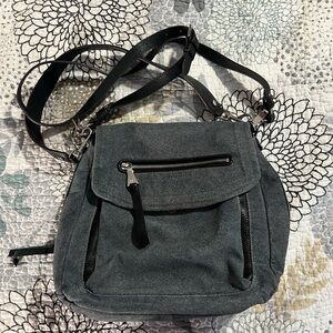 Aimee Kestenberg Denim Leather Fifth Avenue Purse